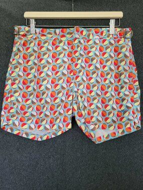 OndadeMar Men’s S Swim Trunks Beach Ball Novelty Fun Shorts Surfing Vacation